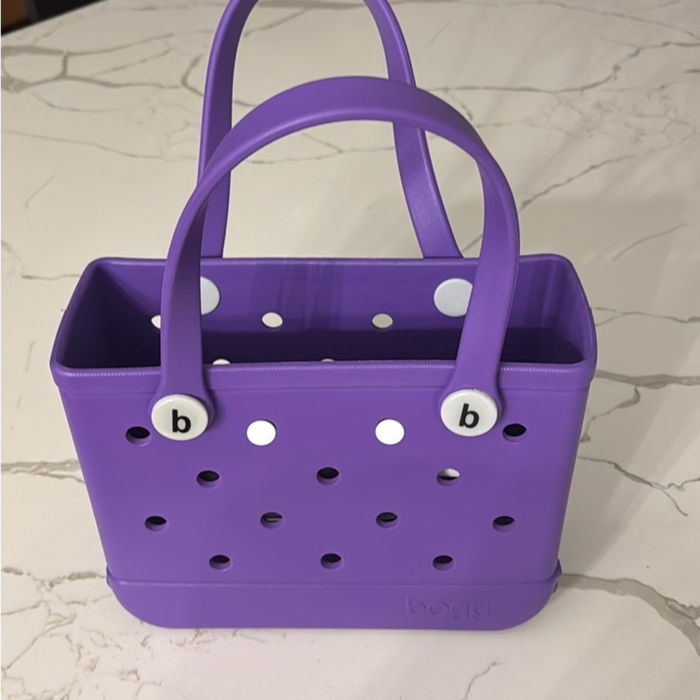 Purple Bogg Bag Tote Brand New W/Out Tags